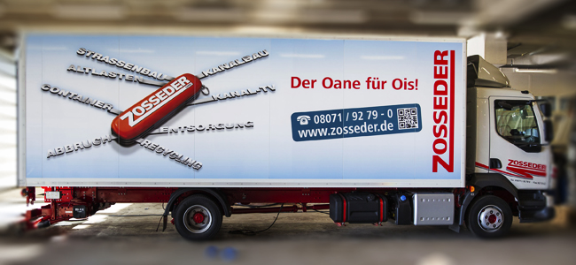 Beschriftungen in XXL Format