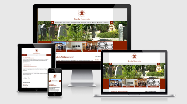 Neugestaltung der Webseite