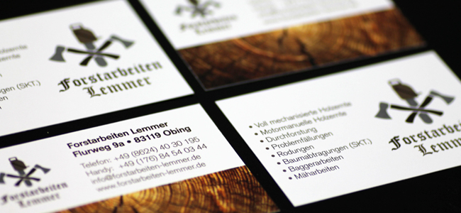Logo und Visitenkarten