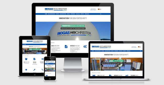 Homepage-Modernisierung made by purpix.