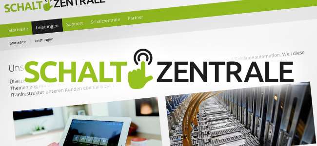 Schaltzentrale. Einfach. Anders.