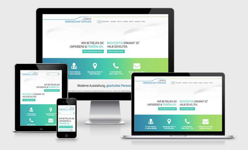 Eine neue Internetpräsenz