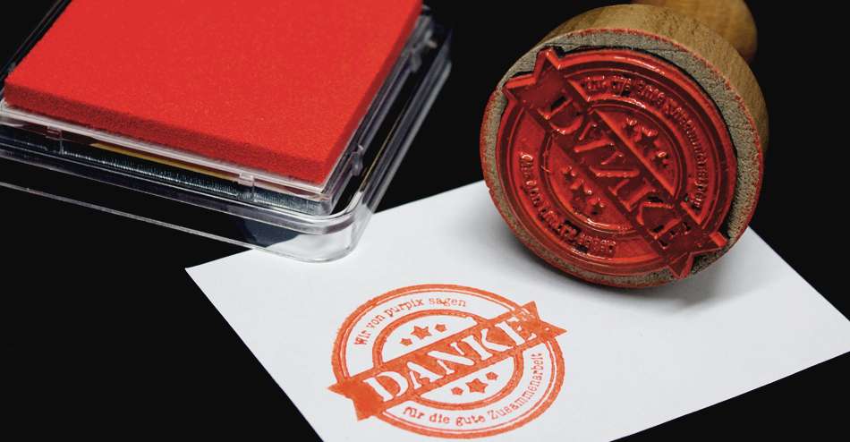 Personalisierte Stempel für Ihre Firma