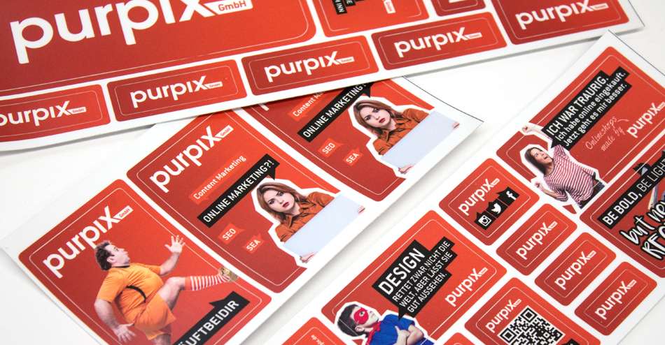 Individuelle Aufkleber sind gefragt