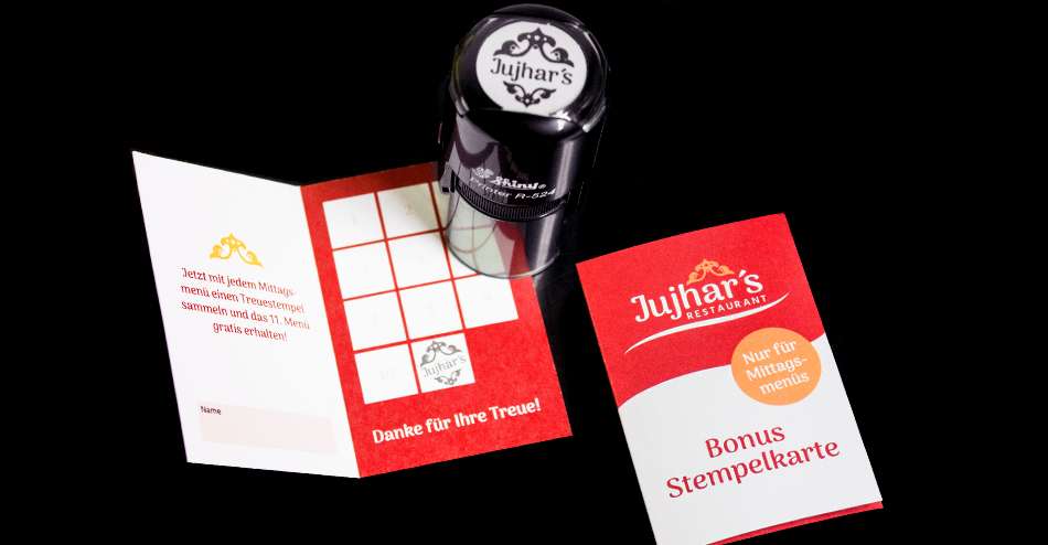 Printprodukte für Restaurants