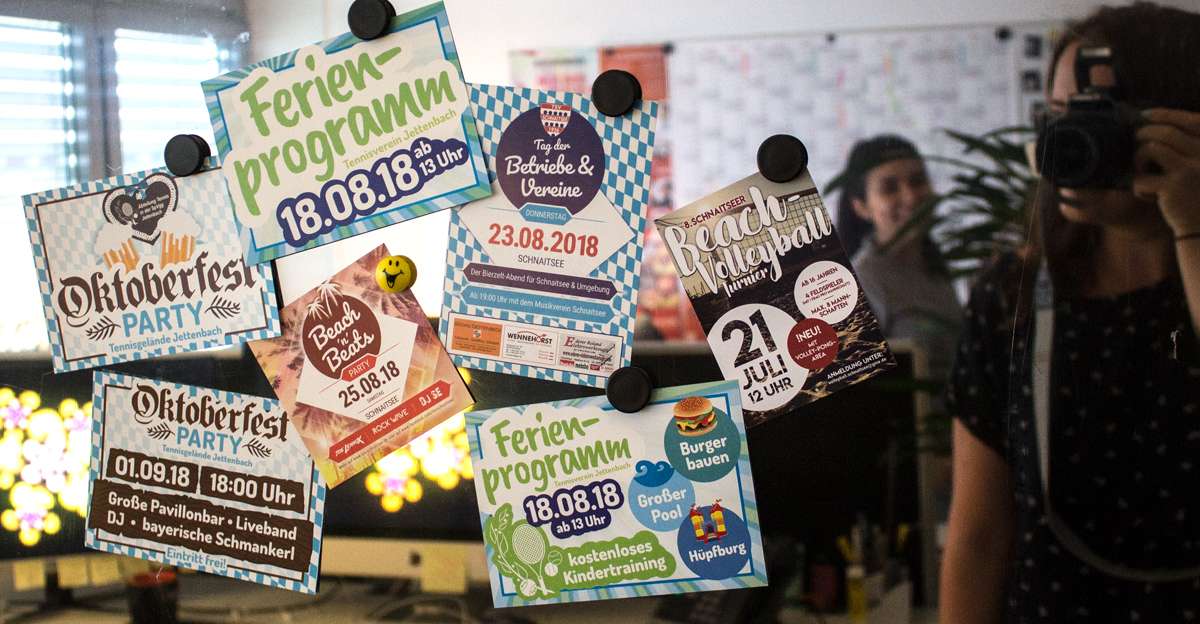 Sommerzeit ist Flyer-Zeit