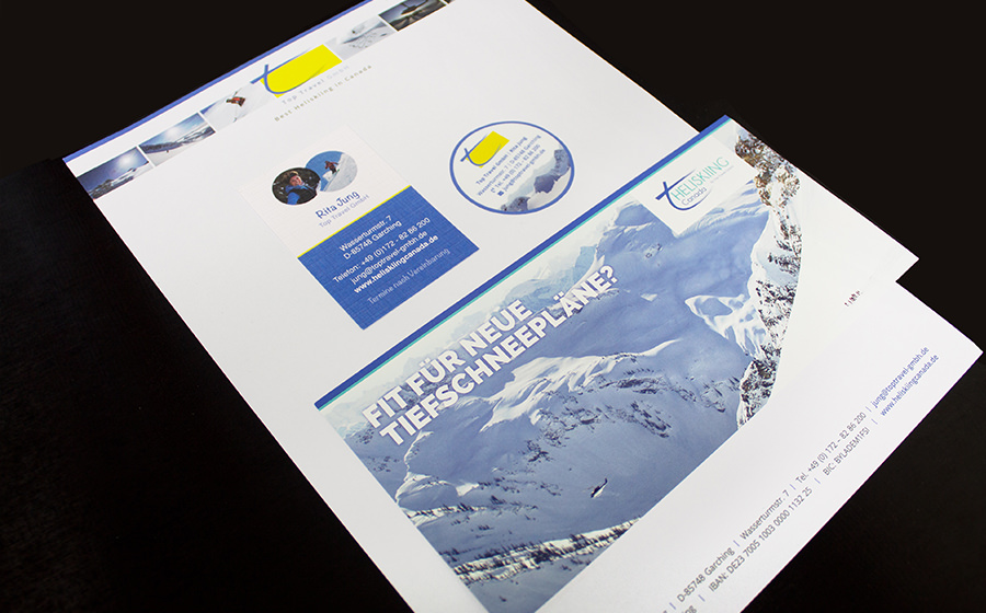 Printprodukte mit Winter Wonderland