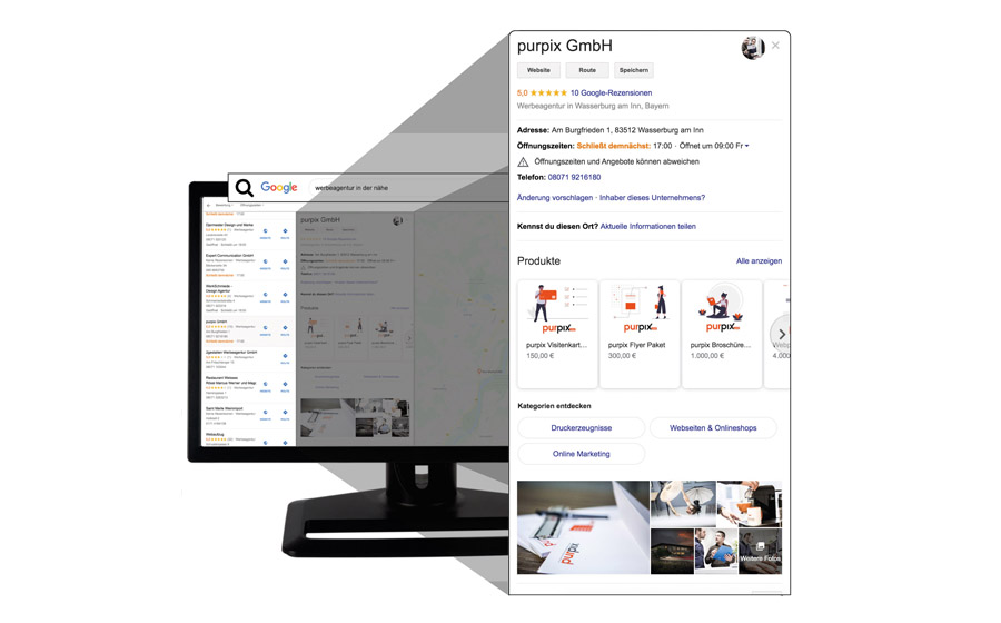 Angebote Google My Business Optimierung