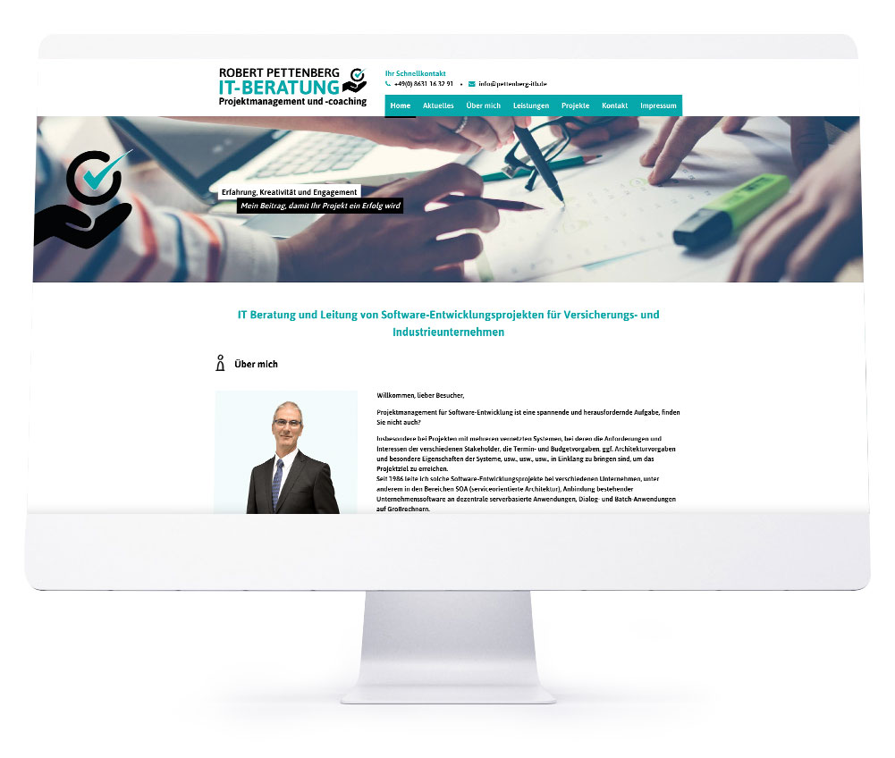 Webdesign - Pettenberg IT-Beratung