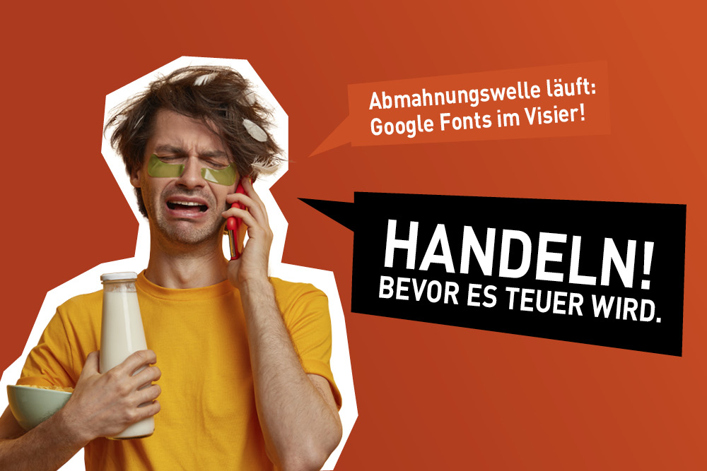 Abmahnung GoogleFonts für Webseiten und OnlineShops