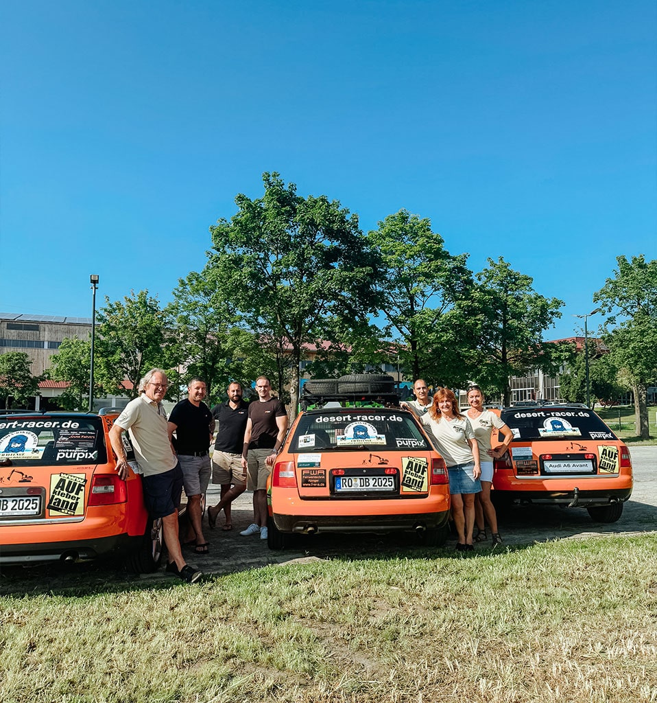 purpix Desert Racer Gruppenfoto