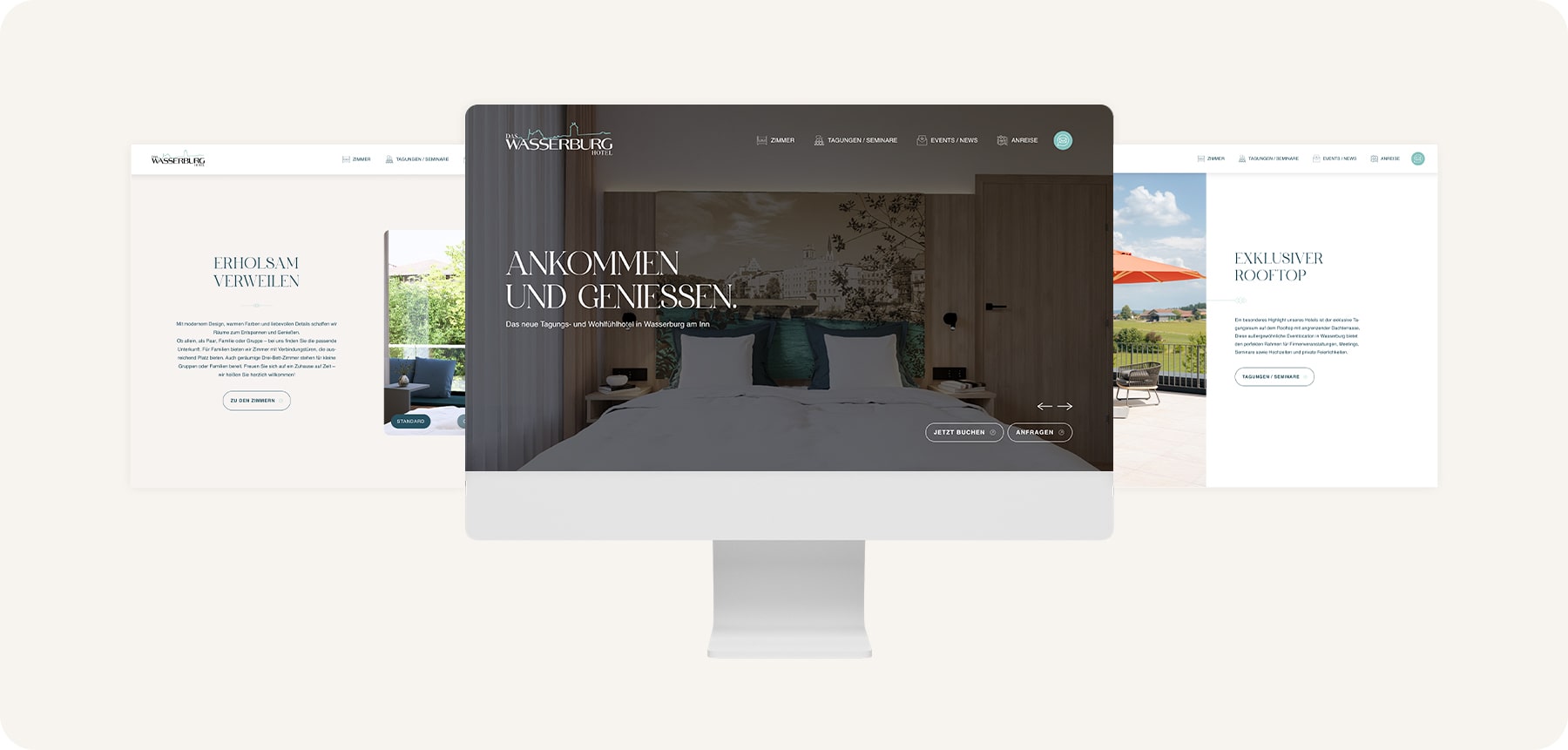 purpix Projekte Wasserburg Hotel Desktop Ansichten