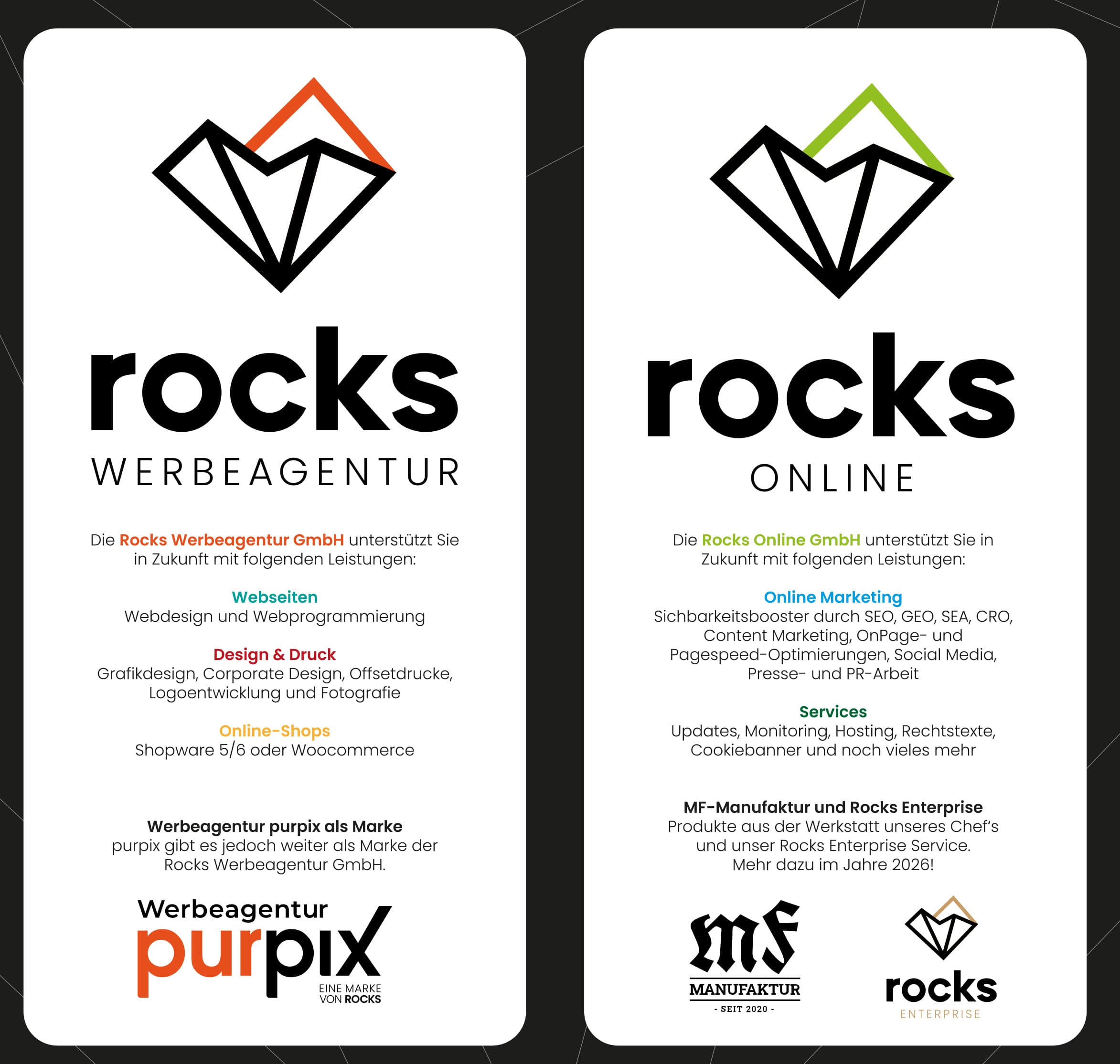Aus purpix wird rocks