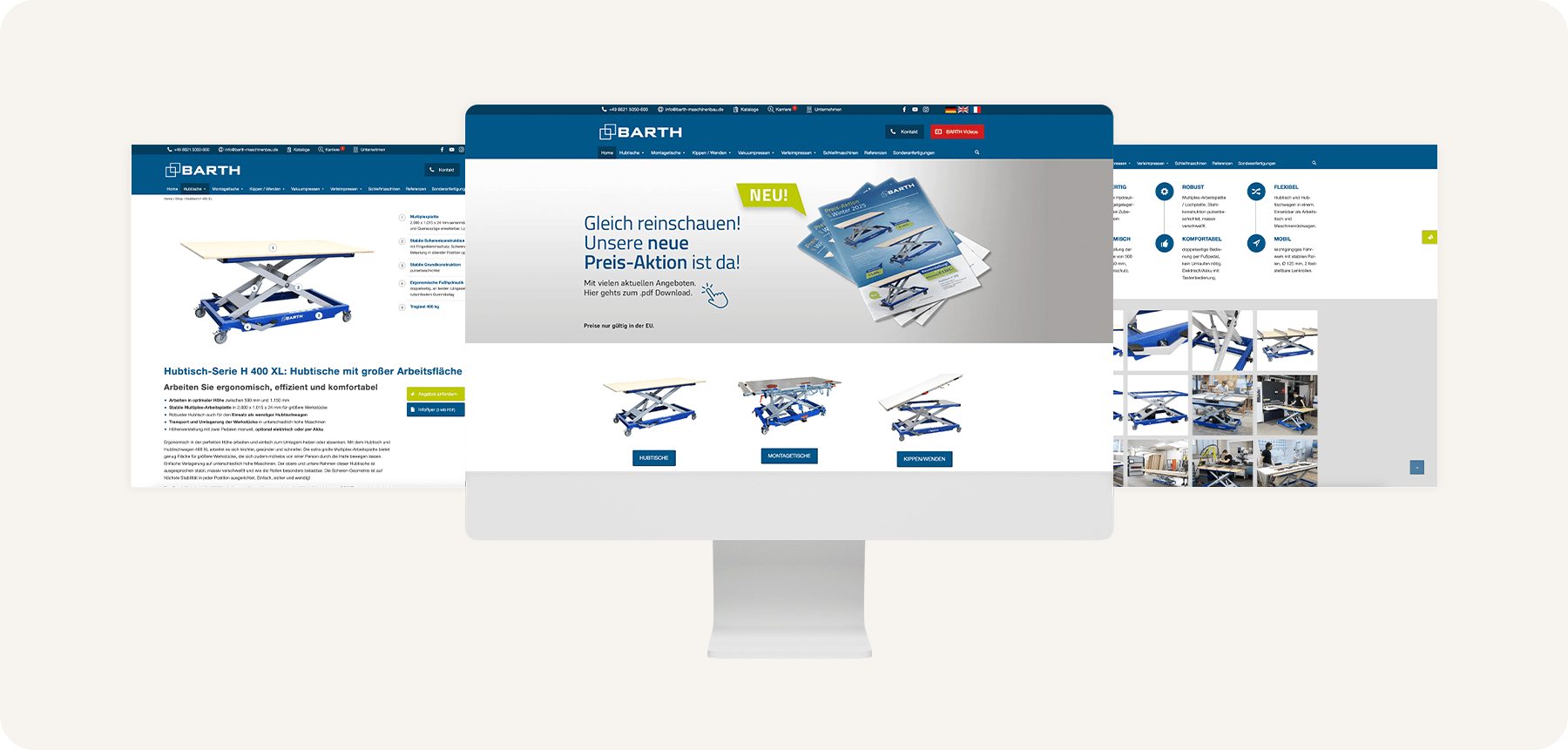 purpix Projekte Screens Barth