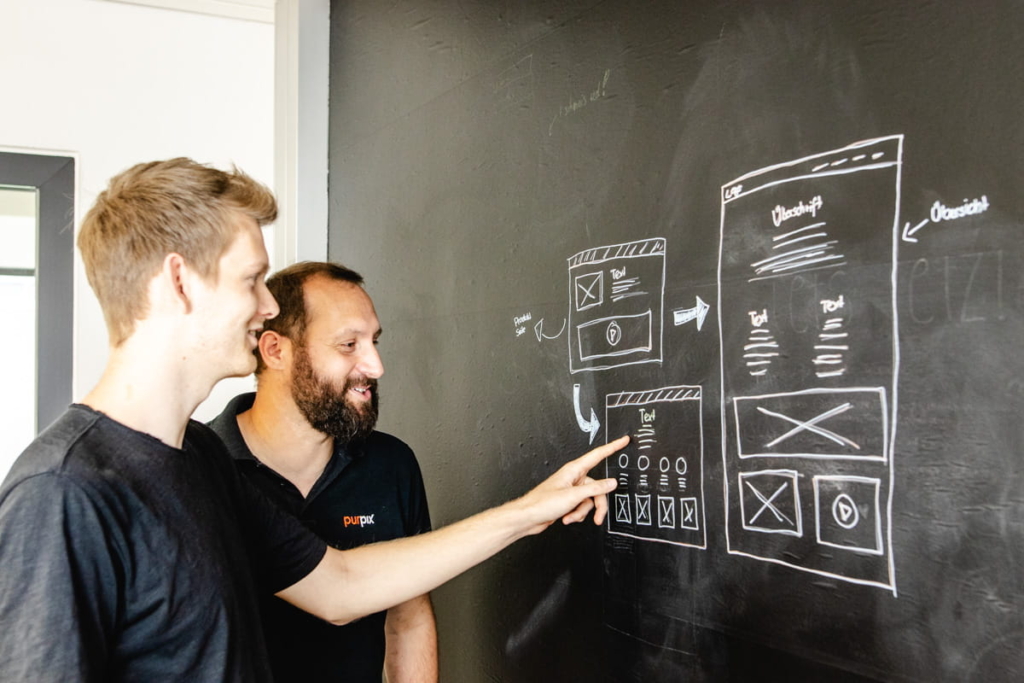 Individuelle Webseiten von rocks