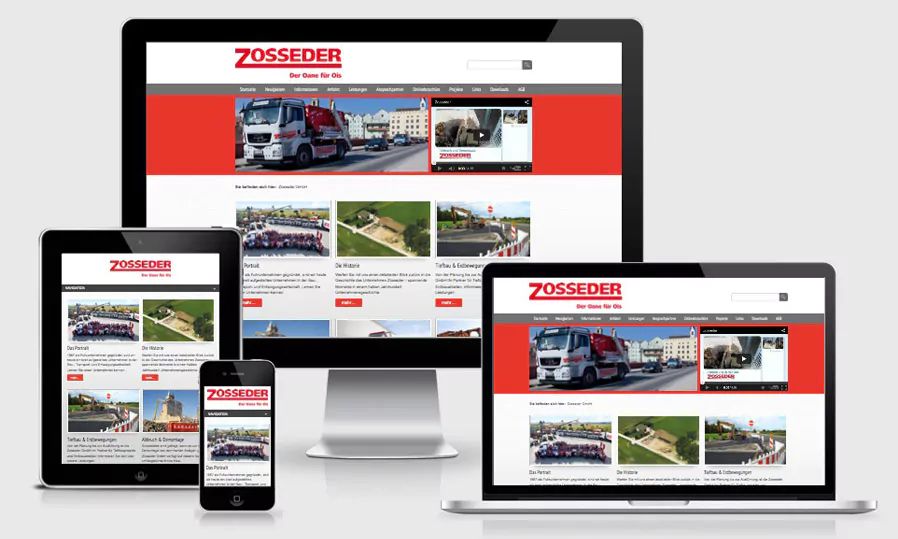 Neuer Webauftritt www.zosseder.de