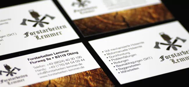 Logo und Visitenkarten