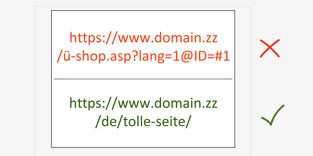 Die sprechende URL gibt klare Hinweise