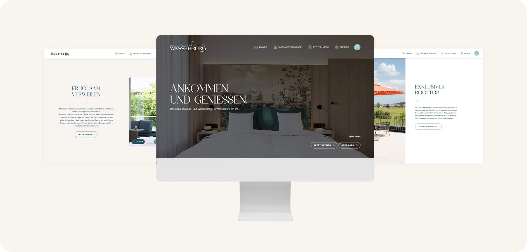 rocks Projekte Wasserburg Hotel Desktop Ansichten