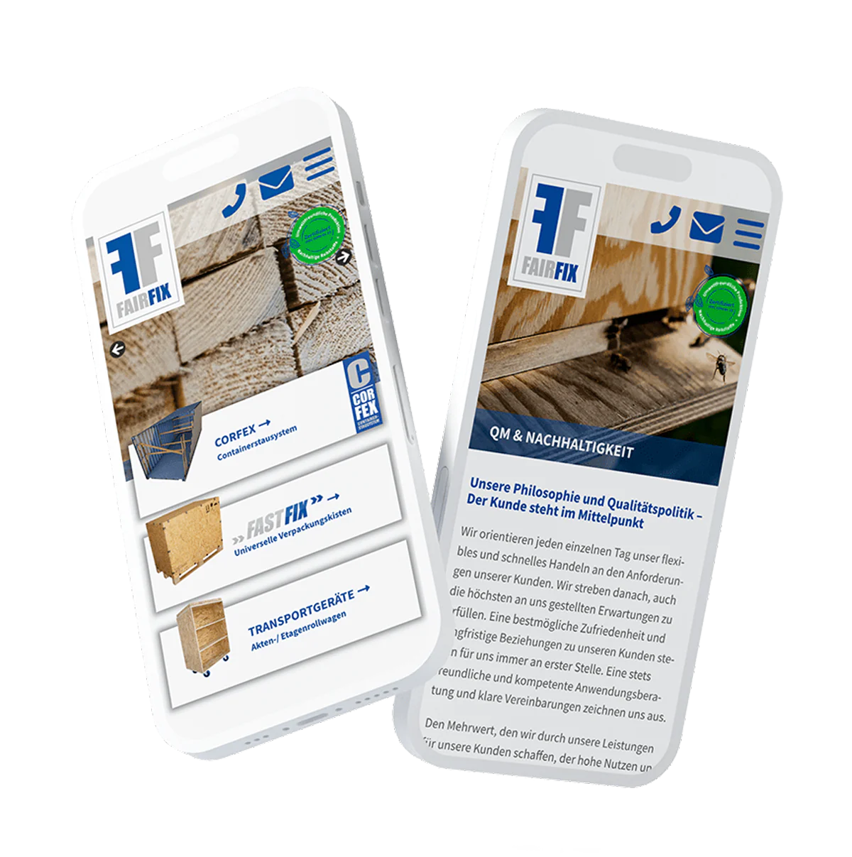 rocks Projekte Mobile FAIRFIX
