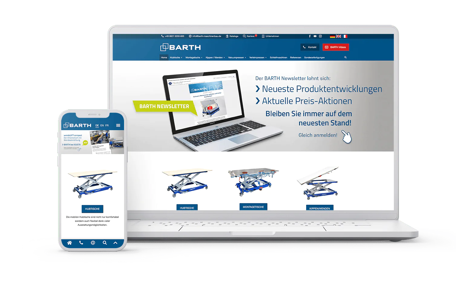 rocks Projekte Responsive Barth